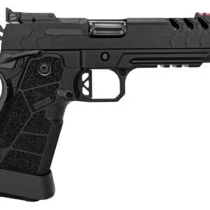 Kimber Mfg, Inc 3500078 2K11 Full Size 9mm Luger 20+1 5" Black DLC Stainless Steel Compensated Barrel & Lightening Cut/Optic Ready/Serrated Slide, Black Stainless Steel Frame w/Beavertail & Picatinny