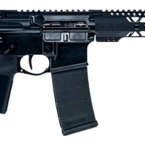 Faxon Firearms FXPRO6A125GA1075 Pro  6mm ARC 10+1 12.50" Black Nitride Match Grade Threaded Barrel, Black Aluminum Receiver w/Picatinny Rail, M-LOK Handguard, Black SB Tactical SBA3 Brace, Ergonomic G