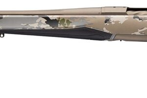 Browning 036125297 X-Bolt 2 Speed Full Size 300 PRC 3+1 26" Smoked Bronze Cerakote Fluted Threaded Barrel & Steel Drilled & Tapped Receiver, Ovix Camo w/Black Overmold Adj Vari-Tech Synthetic Stock, L