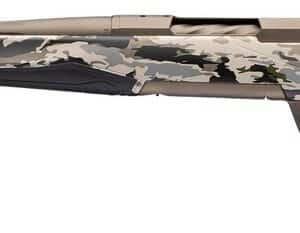 Browning 036124294 X-Bolt 2 Speed SPR Full Size 6.5 PRC 3+1 20" Smoked Bronze Cerakote Fluted Threaded Barrel, Steel Drilled & Tapped Receiver, Ovix Camo w/Black Overmold Adj Comb & LOP Synthetic Sto
