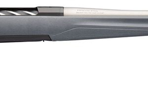 Browning 036114297 X-Bolt 2 Special SPR Full Size 300 PRC 3+1 26" Matte Stainless Threaded Barrel, Matte Stainless Steel Drilled & Tapped Receiver, Gray Adj Comb & LOP Synthetic Stock, Right Hand