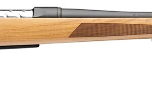 Browning 035849218 AB3 Pro Hunter Deluxe Full Size 308 Win 5+1 22" Matte Blued Spiral Fluted Threaded Barrel, Matte Blued Steel Drilled & Tapped Receiver, Maple Fixed Stock