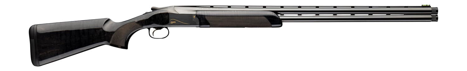 Browning 0184193003 Citori 825 Noir Sporting 12 Gauge Break Open 3" 2rd 30" Matte Blued Over/Under Vent Rib Barrel, Silver Nitride w/Gold Accent Steel Receiver, Fixed AAA Dark Maple Wood Stock, Right