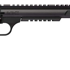 Browning 051613490 Buck Mark Hunter Varmint SR 22 LR 10+1 10.50" Matte Black Threaded Barrel, Matte Black Aluminum Frame w/Top & Lower Picatinny Rail, Rosewood Laminate w/Buckmark Grip