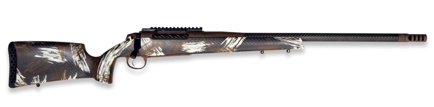 Weatherby 3WACT257WR6B 307 Alpine CT 257 WBY Mag 3+1 24" Carbon Fiber BSF Threaded Barrel, Chocolate Brown Cerakote Steel Receiver w/Picatinny Rail, Carbon Fiber w/WYO Brown & Backpack Sponge Accents