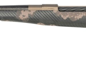 Fierce Firearms ROG65PRC20BRSLH Carbon Rogue 6.5 PRC 3+1 20" Carbon Fiber Match Grade Threaded Barrel, Smoked Bronze Cerakote Stainless Steel Drilled & Tapped Receiver, Sonora Ambush Camo LR Negative