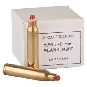 PPU PPB556 5.56X45 BLANK M200 2000RDS