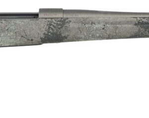 Howa HFN7PRCGL 1500 Fence Line 7mm PRC 3+1 24" Tungsten Cerakote Threaded Barrel, Tungsten Cerakote Aluminum Drilled & Tapped Receiver, Gray Light Camo Fixed Synthetic Stock, Right Hand