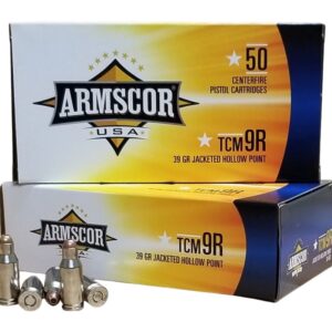 ARMS FAC22TCMNR-1N 22TCM9R 39GR JHP NICKEL 50/20