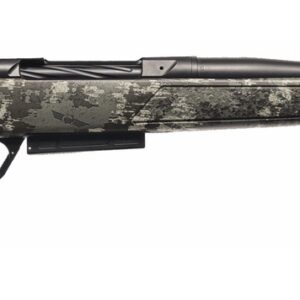 Christensen Arms 801-15026-01 Evoke Hunter 300 Win Mag 3+1 22" Black Cerakote Threaded Barrel, Receiver & Forend w/Picatinny Rail, Brush Camo Fixed Synthetic Stock