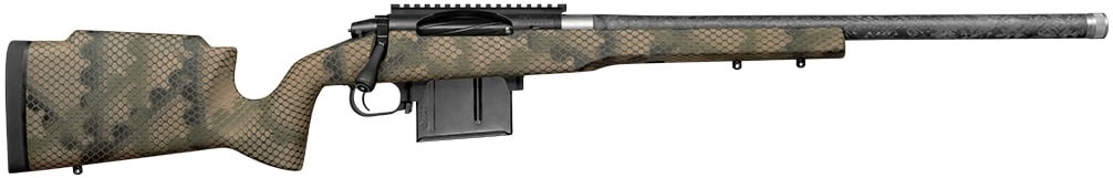 Proof Research 151686 Elevation MTR 2.0 300 PRC 3+1 20" Carbon Fiber Match Grade Threaded Barrel, Black Receiver w/Picatinny Rail, Tactical Flat Dark Earth Proof Fixed Carbon Fiber Stock, Right Hand