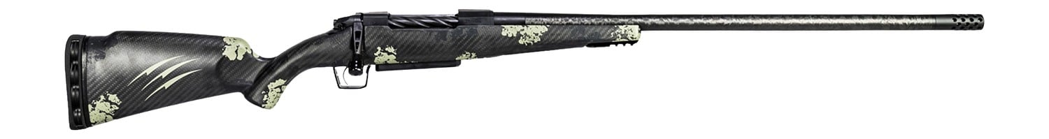 Fierce Firearms ROGSCX22CM18BF Carbon Rogue XP 22 Creedmoor 3+1 18" Carbon Fiber Match Grade Threaded Barrel, Black Cerakote Steel Drilled & Tapped Receiver, BiPod Rail Forend, Forest Camo Fixed Carbo