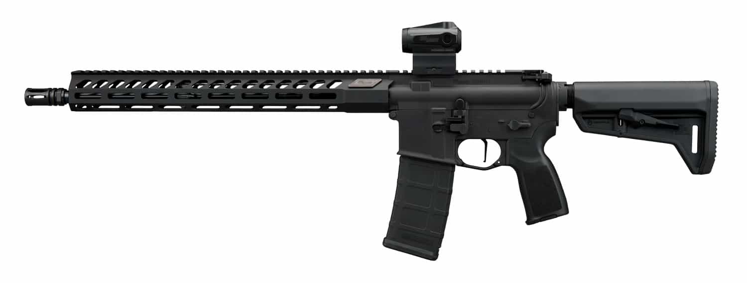 Sig Sauer RM400556N16BFORGE10 M400 Forge 5.56 NATO 10+1 16" Black Anodized Alloy Receiver w/Picatinny Rail, M-LOK Handguard, Magpul SL-K Black Polymer Stock, Black Polymer Grip, Sig ROMEO MSR Gen II R