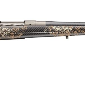 Bergara Rifles BPR38-22CM Premier Cima Pro 22 Creedmoor 5+1 20" Carbon Fiber CURE Threaded Barrel, Titanium Cerakote Stainless Steel Drilled & Tapped Receiver, Fixed Carbon Fiber w/Brown & Tan Sponge