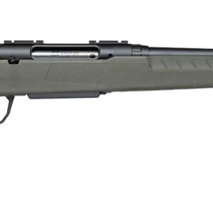 Savage Arms 33114 Axis 2 243 Win 4+1 20" Matte Black Carbon Steel Threaded Barrel, Drilled & Tapped Receiver, OD Green Fixed w/Pistol Grip Synthetic Stock, Right Hand