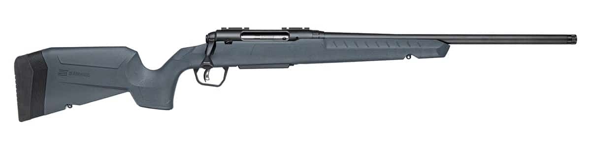 Savage Arms 33131 Axis 2 400 Legend 4+1 20" Matte Black Carbon Steel Threaded Barrel, Drilled & Tapped Receiver, Gray Fixed w/Pistol Grip Synthetic Stock, Right Hand