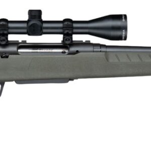 Savage Arms 33169 Axis 2 XP w/Optic 270 Win 4+1 20" Matte Black Carbon Steel Threaded Barrel, Drilled & Tapped Receiver, OD Green Synthetic Fixed w/Pistol Grip Stock, 3-9x40mm Duplex Scope, Right Hand