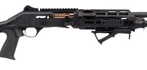 Panzer Arms PAM4NCSBBTMFSS M4 Pro AI Semi-Auto 3" 5+1 18.50" Black Ported Barrel, Black Aluminum Receiver w/Picatinny Rail, Skeleton Stock