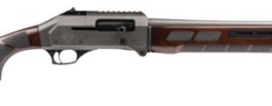 Panzer Arms PAFS1PROFSGREW FS1 Pro 12 Gauge Semi-Auto 3" 4+1 20" Black Shrouded Barrel, Disruptive Gray Cerakote Aluminum Receiver w/Picatinny Rail, Fixed Walnut Stock, Right Hand