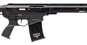 Panzer Arms PAAR12BLF AR12 G5 Semi-Auto 3" 5+1 18.50" Black Cerakote Aluminum/Polymer Receiver w/Picatinny Rail, M-LOK Handguards, Black Synthetic Stock