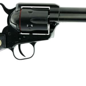 Chiappa Firearms CF340261 SAA 1873  Medium Frame 17 HMR 6 Shot, 4.75" Blued Steel Barrel, Blued Steel Frame, Blued Cylinder, Black Plastic Grip, Exposed Hammer