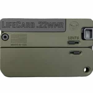 TBZR Lifecard 22WMR Aluminum OD Green