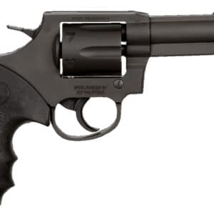 Rock Island 51261 M200 Medium Frame 38 Special 6rd 4" Black Parkerized Steel Barrel, Cylinder & Frame, Black Finger Grooved Grip, Transfer Bar Safety, Exposed Hammer