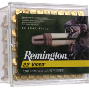 Remington Ammunition 21288 Viper 22LR 36gr Truncated Cone Solid 100 Per Box/50 Case