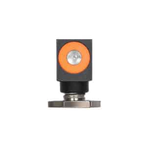Night Fision GLK000001OGX Tritium Front Sight for Glock Green/Tritium Orange Outline Glock 17/17L/19/22