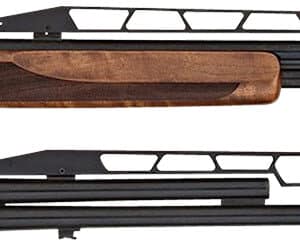 TriStar 35418 TT-15A Combo Trap 12 Gauge Break Open 3" 1rd/2rd 32/34" Blued Vent Rib Chrome-Lined Barrel, Silver Receiver, Walnut Wood Fixed w/Adj Comb Stock, Right Hand