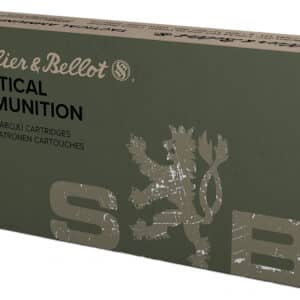 Sellier & Bellot SB76254RA Rifle 7.62x54mmR 180gr Full Metal Jacket 20 Per Box/20 Case