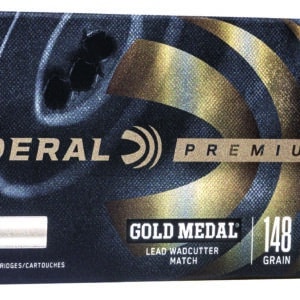 Federal GM38A Premium Gold Medal 38Special 148gr Lead Wadcutter 50 Per Box/20 Case