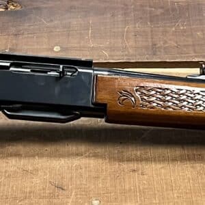 PRE OWNED REMINGTON MODEL 742 CHAMBER IN 30-06 WITH BASKET WEAVED FURNITURE