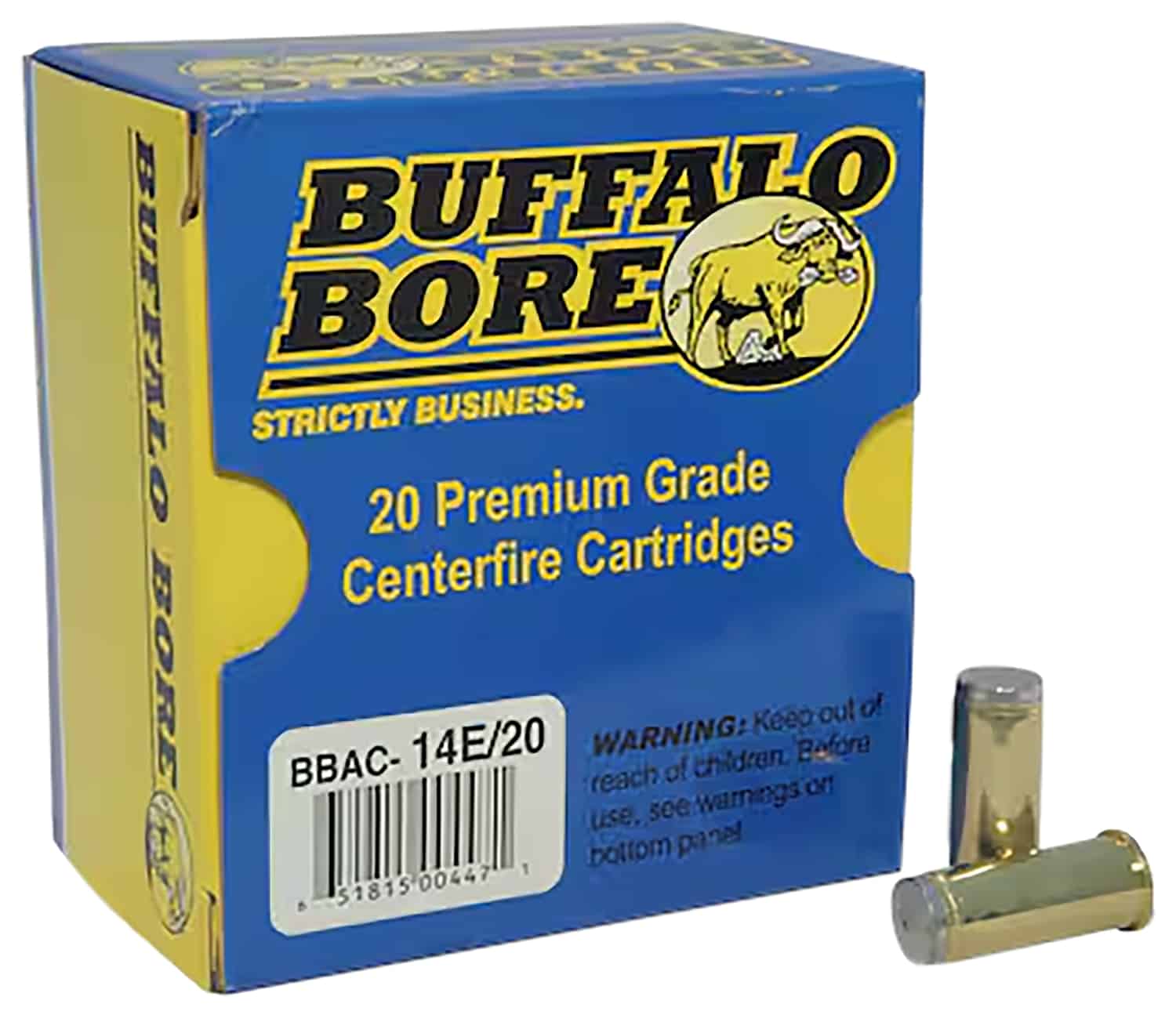 Buffalo Bore Ammunition 14E20 Anti-Personnel Strictly Business 44S&W Spl 200gr Hard Cast Wadcutter 20 Per Box/12 Case