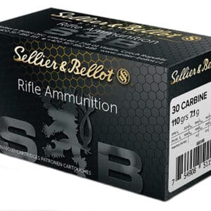 Sellier & Bellot SB30B Rifle 30Carbine 110gr Soft Point 50 Per Box/20 Case