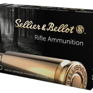Sellier & Bellot SB3006E Rifle 30-06Springfield 180gr Soft Point Cut Through Edge 20 Per Box/20 Case