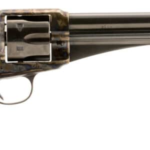 Taylors & Company 550378 1875 Army Outlaw Uberti Large 357 Mag/38 Special 6 Shot 7.50" Blued Round Barrel & Cylinder, Color Case Hardened Steel Frame, Walnut Grip. Exposed Hammer
