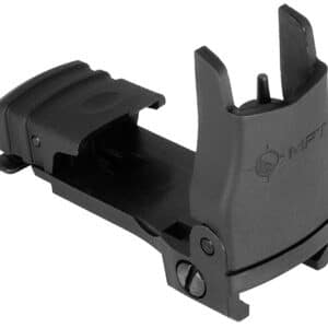 Mission First Tactical BUPSWF Flip Up Front Sight Black Folding AR-Platform