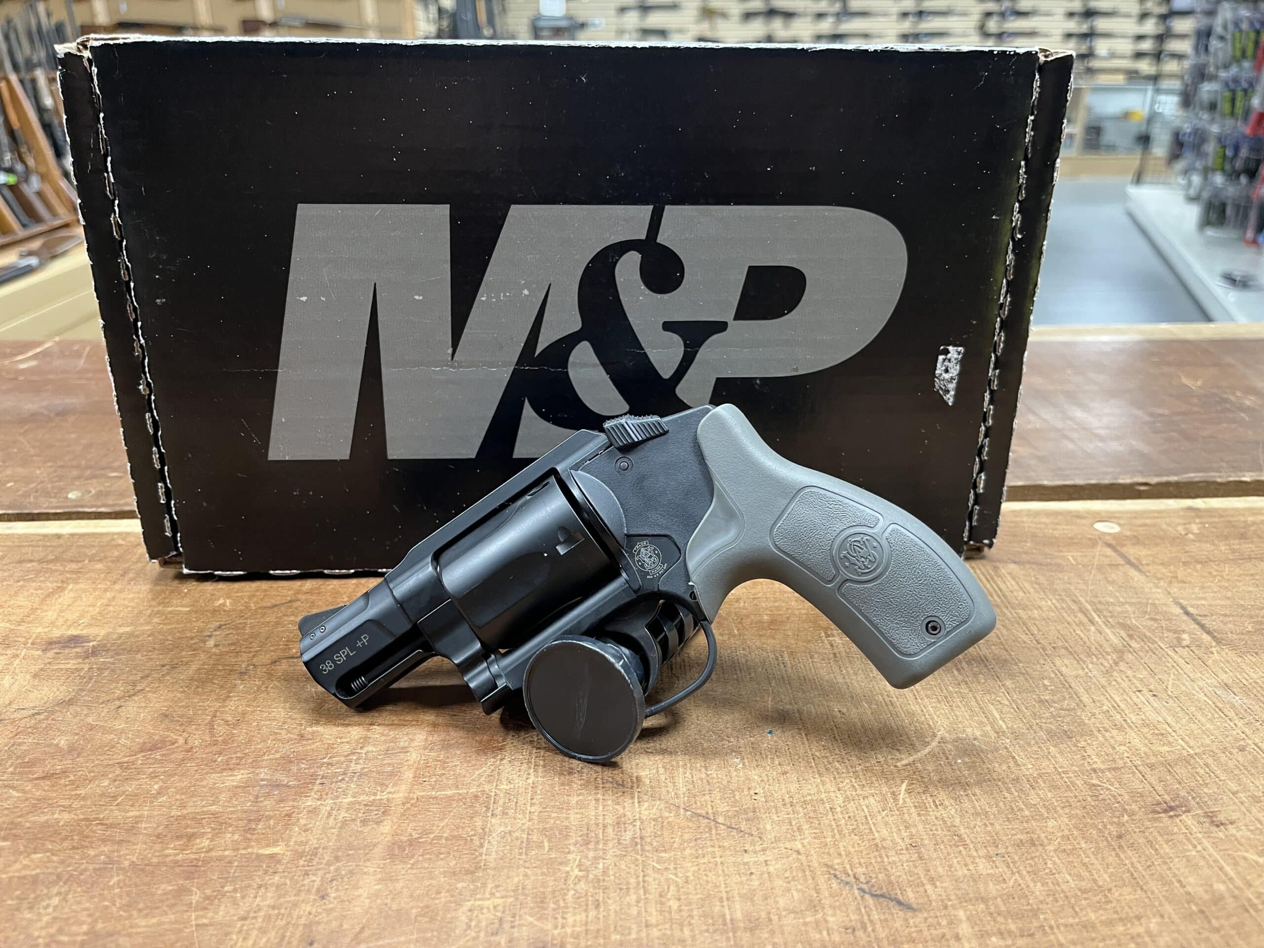 PREOWNED M&P BODYGUARD 38 SPL+P WITH CRIMSON LASER - Image 2
