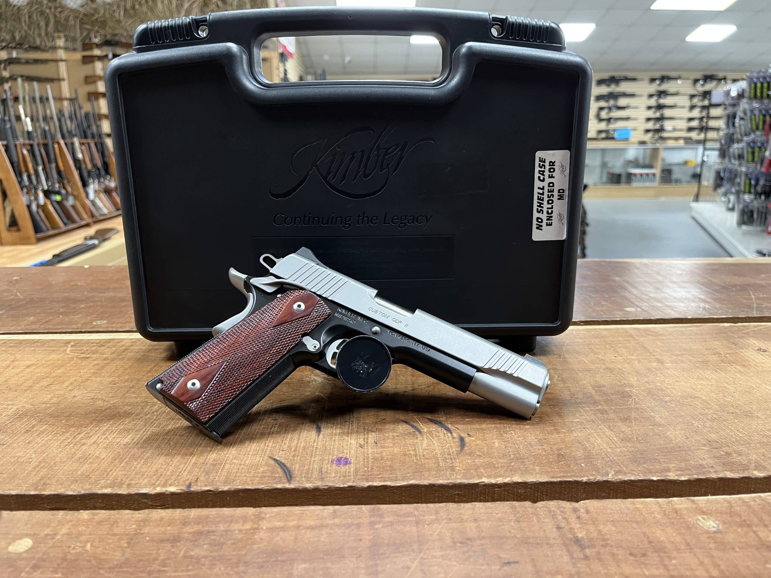 PREOWNED KIMBER CUSTOM CDP II 45 ACP