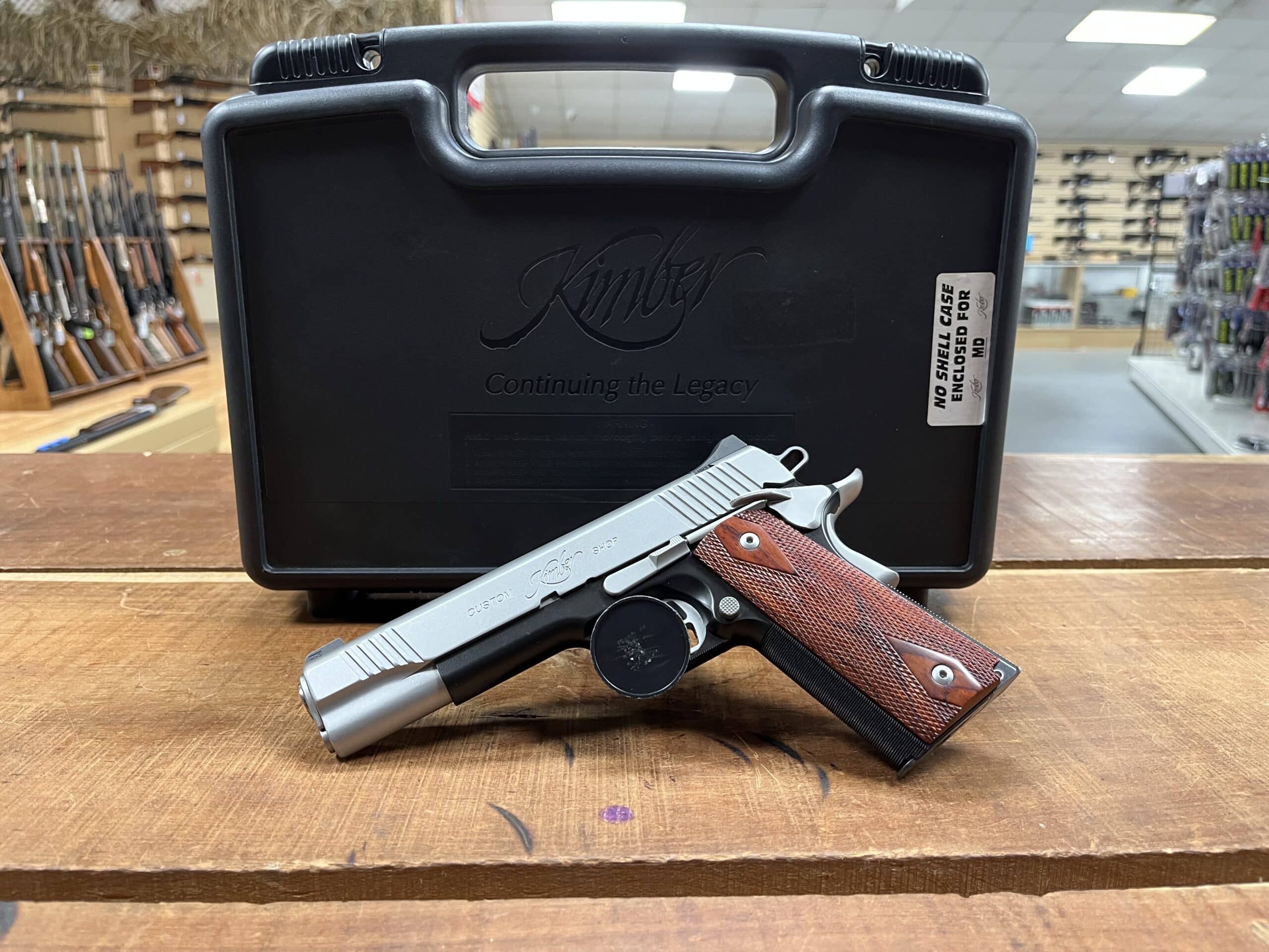 PREOWNED KIMBER CUSTOM CDP II 45 ACP - Image 2