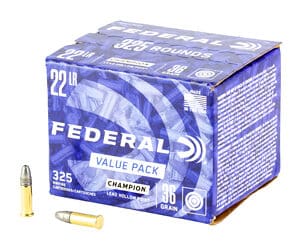 FED 22LR 36GR LEAD HP 325 CT