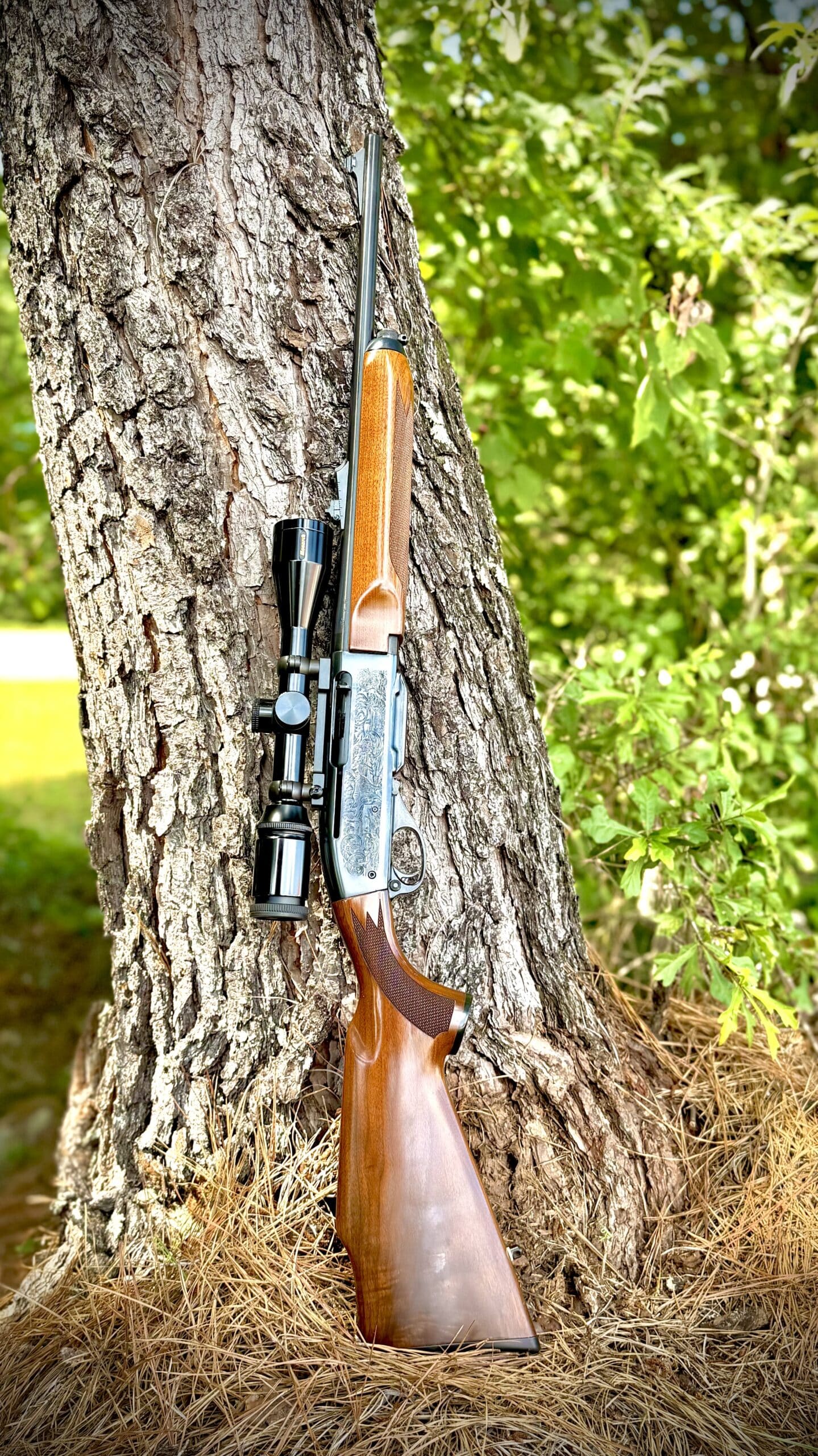 ENGRAVED 7400 CARBINE MADE IN 1996 - Image 2