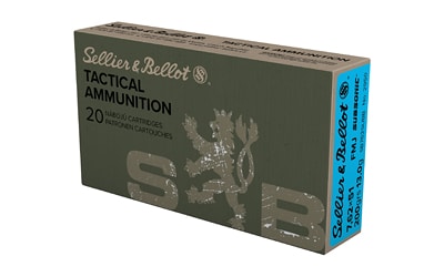 S&B 762X51 SUBSONIC 200GR FMJ 20/500