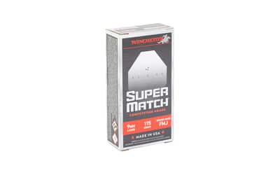 WIN SUPER MATCH 9MM 115GR RN 50/500 - Image 2