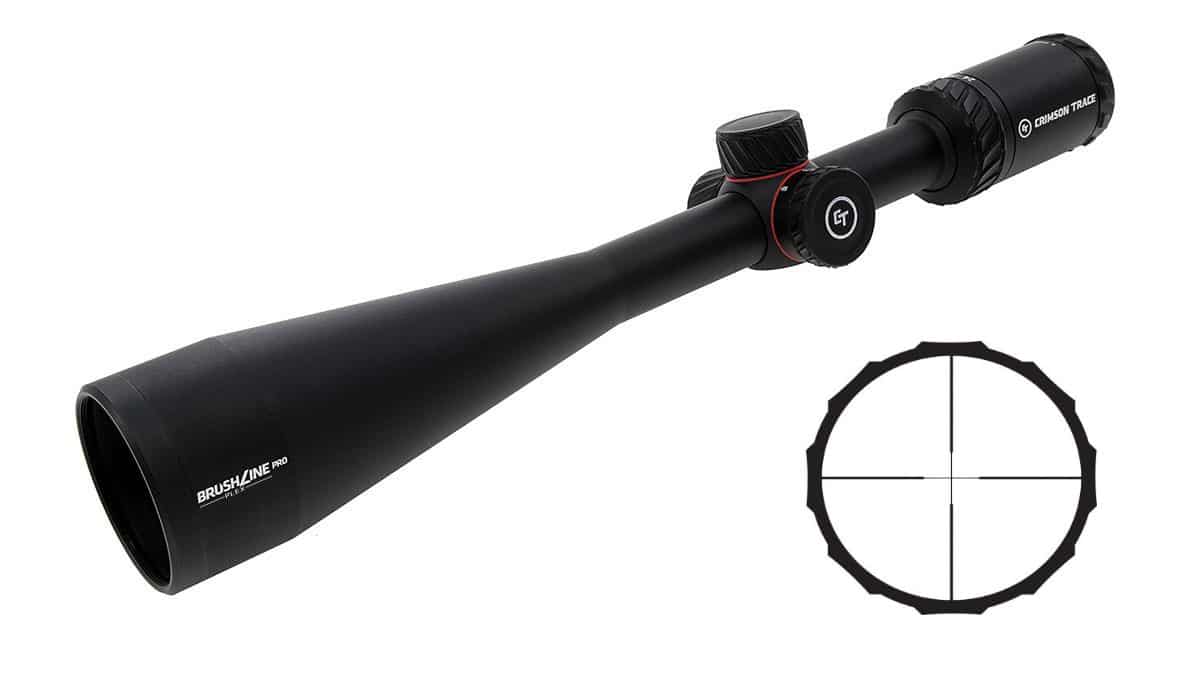 CRIMSON TRACE BRUSHLINE PRO 3-12X42 30MM PLX