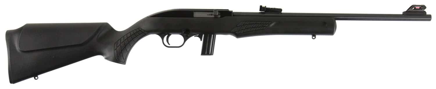 Rossi RS22L1811 RS22 Semi-Auto 22 LR Caliber with 10+1 Capacity, 18" Barrel, Blued Metal Finish & Monte Carlo Black Synthetic Stock Right Hand (Full Size)