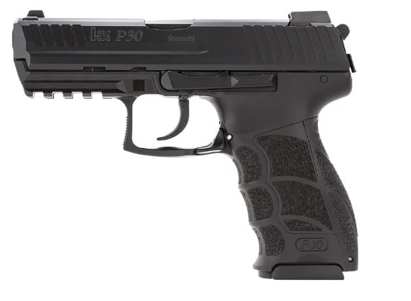 P30 V3 9mm 3.85" DA/SA NS Blk 2/10rd