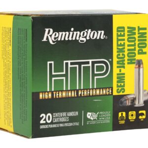 Remington Ammunition 22303 HTP 38Special+P 125gr Semi Jacketed Hollow Point 20 Per Box/25 Case