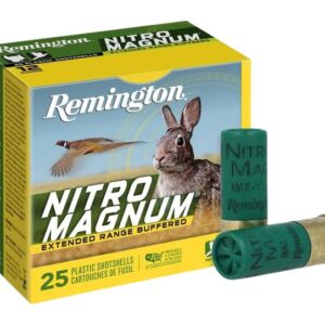 Remington Ammunition 26674 Nitro Magnum 12Gauge 3" 1 5/8oz 4Shot 25 Per Box/10 Case